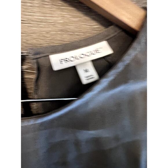 Prologue Women Top Size Medium Top Long Sleeves Crew neck Minimalist - Picture 2 of 10